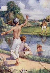 Ilustrace pro Tom Browns Schooldays od Thomase Hughese